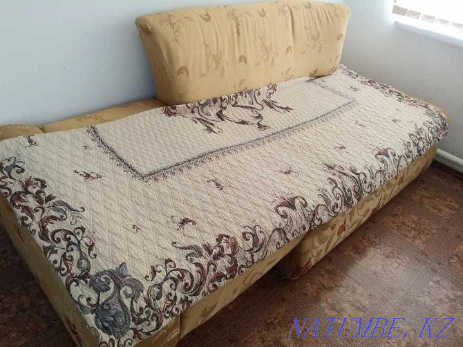 Продам мягкий уголок (мини диван-кровать) б/у в отличном состоянии Актобе - изображение 4