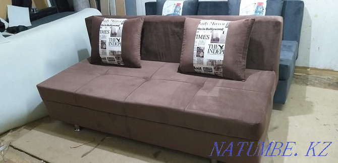 Sofa new without armrest sofa ottoman Almaty - photo 8