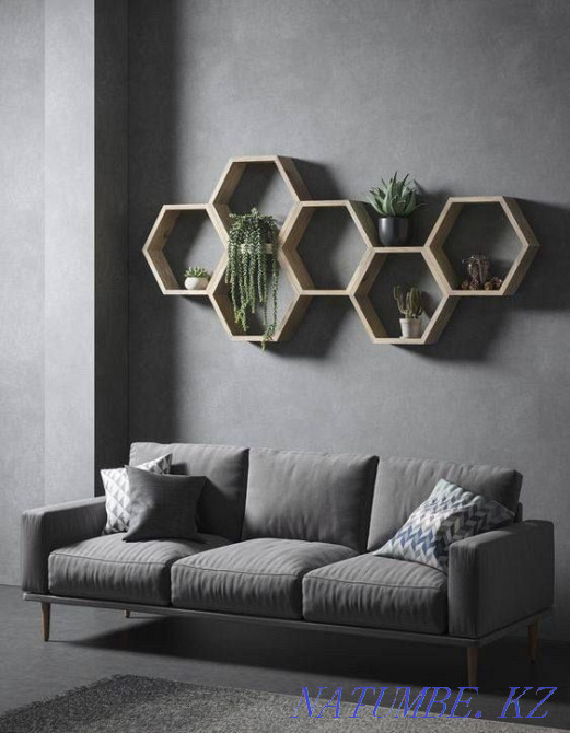 Hexagonal shelf Almaty - photo 3