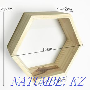 Hexagonal shelf Almaty - photo 2