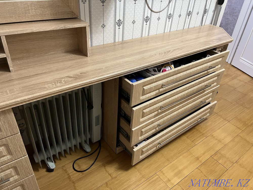 Продам стенку почти новую 60 тыс 250 см длина Караганда - изображение 5