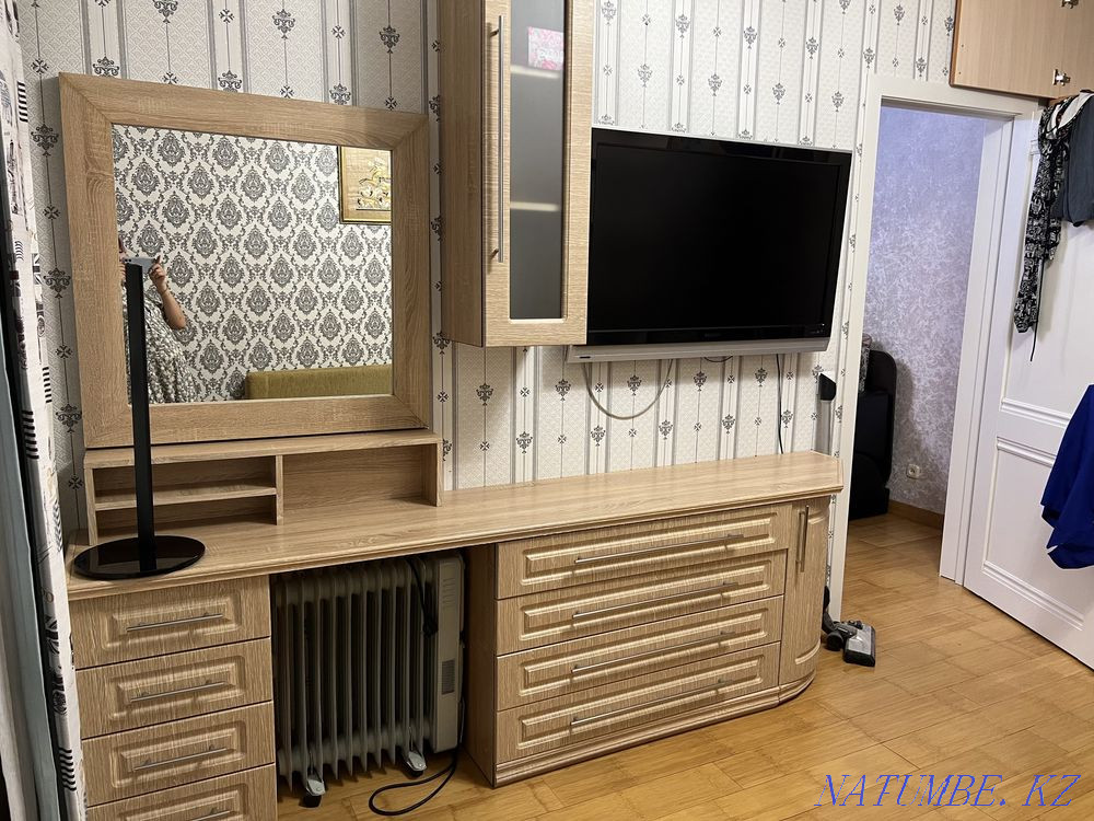 Продам стенку почти новую 60 тыс 250 см длина Караганда - изображение 2