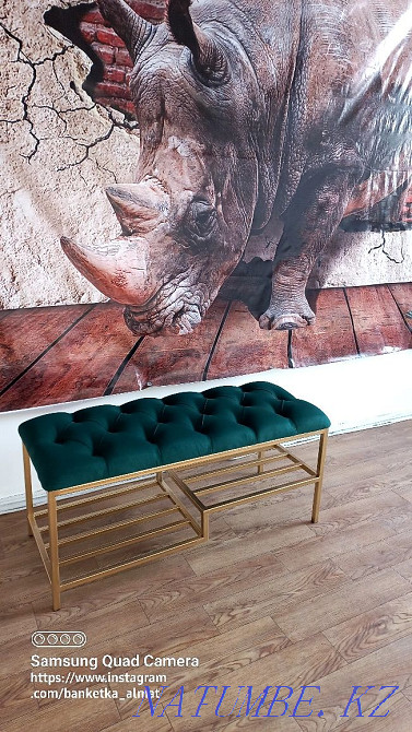 Loft bench, Shoe cabinet, Ottoman, Bedside bench Almaty - photo 2