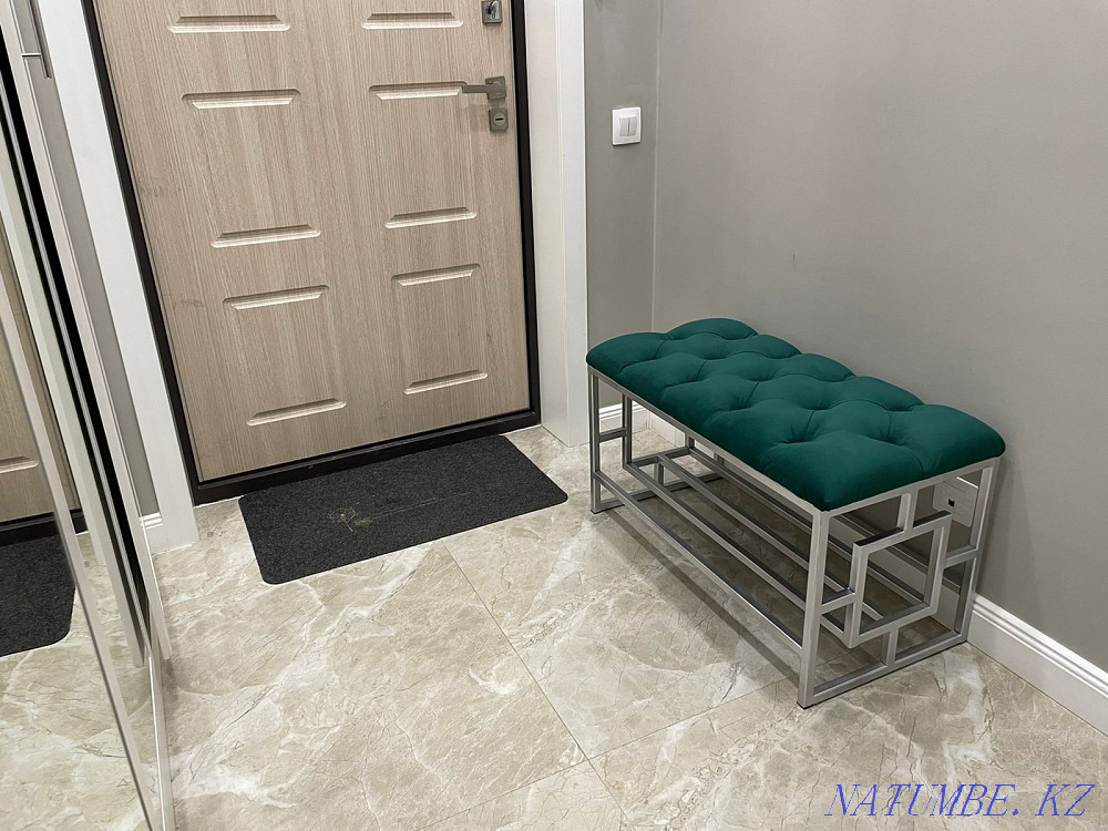Loft bench, Shoe cabinet, Ottoman, Bedside bench Almaty - photo 1