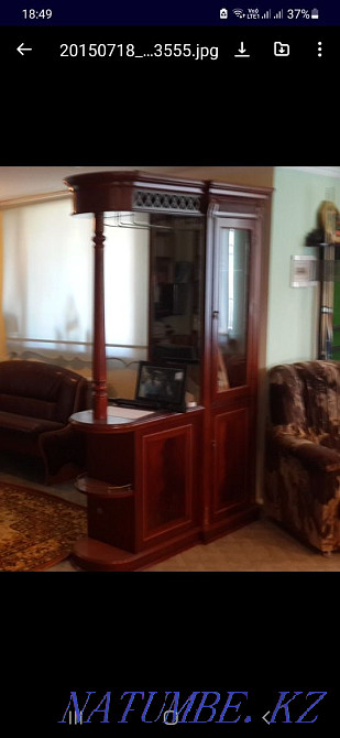 Продам шкаф-барная стойка из чистого дерева. Актау - изображение 1