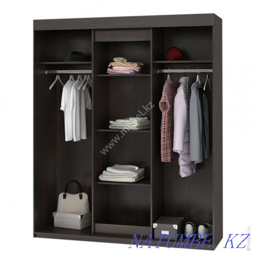 Sliding wardrobe "London" Shimo dark \ Shimo light, Belfort \ V Almaty - photo 3