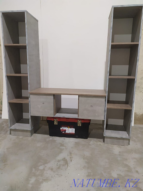 Furniture. TV stand + pencil case. bloom screed Almaty - photo 2