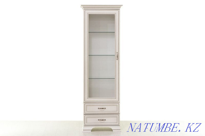 Wardrobe showcase 1D (Tiffany 1V2S), Tiffany collection, Woodline Cream Shymkent - photo 1