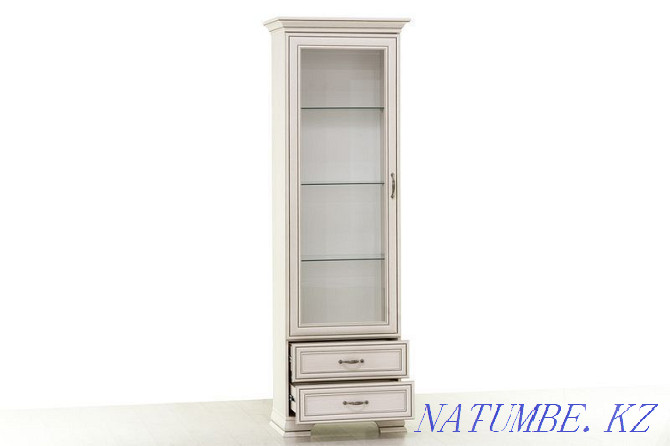 Wardrobe showcase 1D (Tiffany 1V2S), Tiffany collection, Woodline Cream Shymkent - photo 2