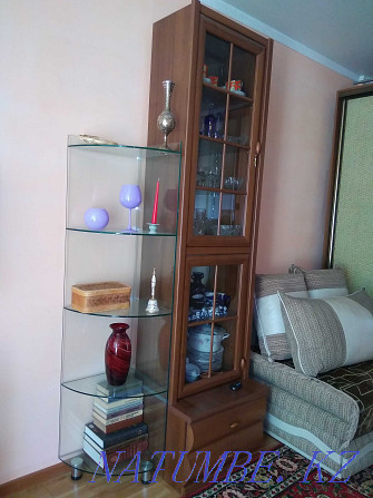 Showcase cabinet and floor glass shelf Almaty - photo 1