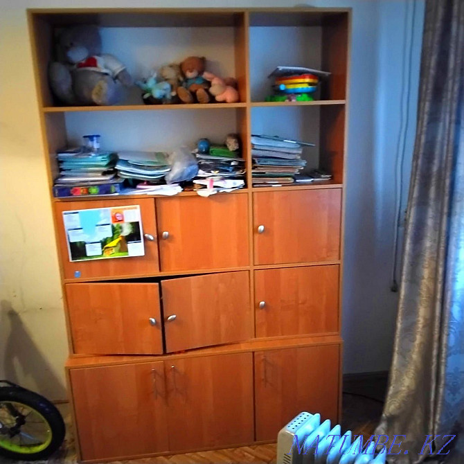 Wardrobe with shelves Urgent sale in good condition Almaty - photo 2