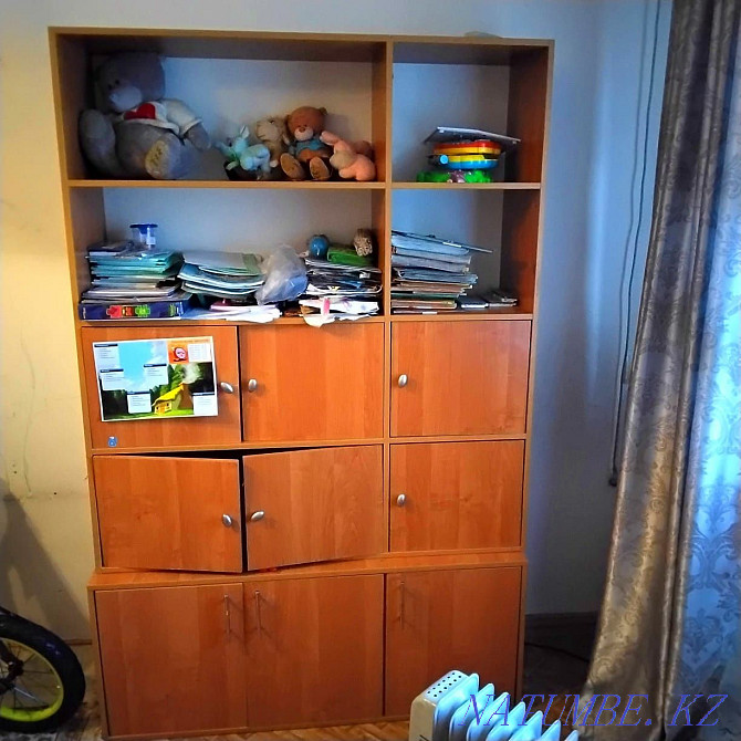 Wardrobe with shelves Urgent sale in good condition Almaty - photo 4