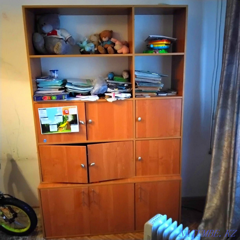 Wardrobe with shelves Urgent sale in good condition Almaty - photo 7