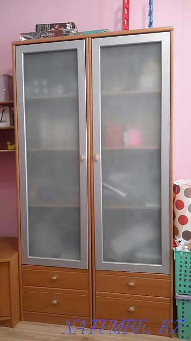 Шкаф-стенка, 3 секции, в хорошем состоянии Астана - изображение 5