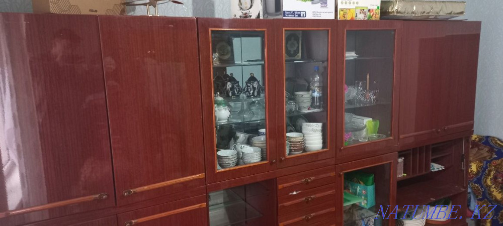 Продам стенку деревянную! Узынагаш - изображение 6