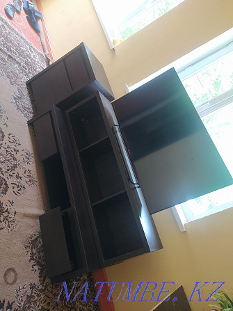 TV cabinet with bedside table. Good condition 10/10 Almaty - photo 1