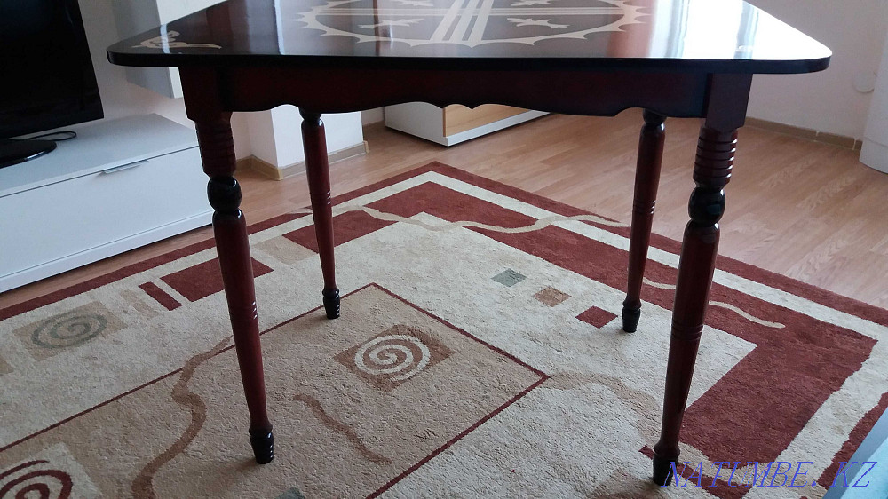Очень красивый СТОЛ ручной работы с орнаментом Астана - изображение 4