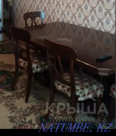 Стол для зала большой с стульями Отеген батыра - изображение 1