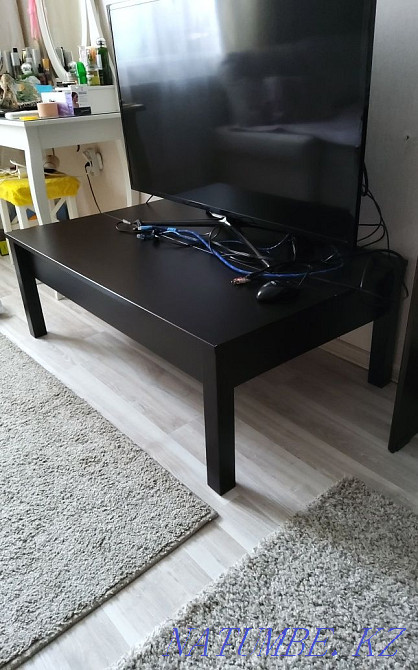 Coffee table, office table, dark table Kostanay - photo 1
