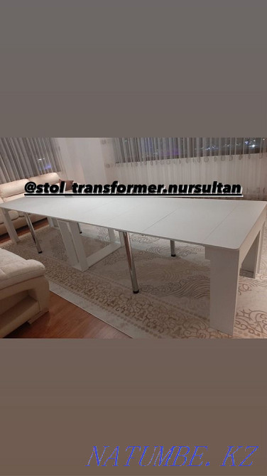 столы трансформеры с гарантией Нур-Султан Астана - изображение 7