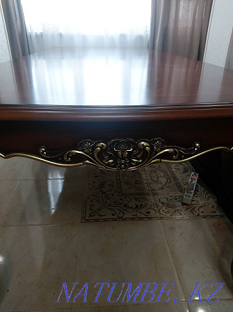 Selling a beautiful large wooden table size 108 * 240 (unfolded. 300 Pavlodar - photo 2