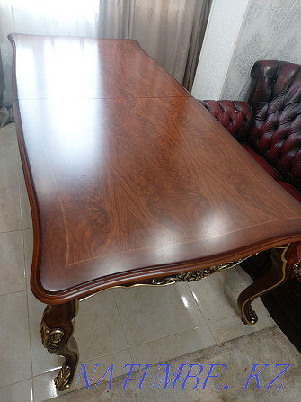 Selling a beautiful large wooden table size 108 * 240 (unfolded. 300 Pavlodar - photo 6