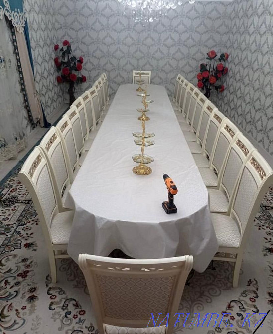 Table Chairs Milan Versace MP installment furniture Cash chair table Aqtau - photo 7