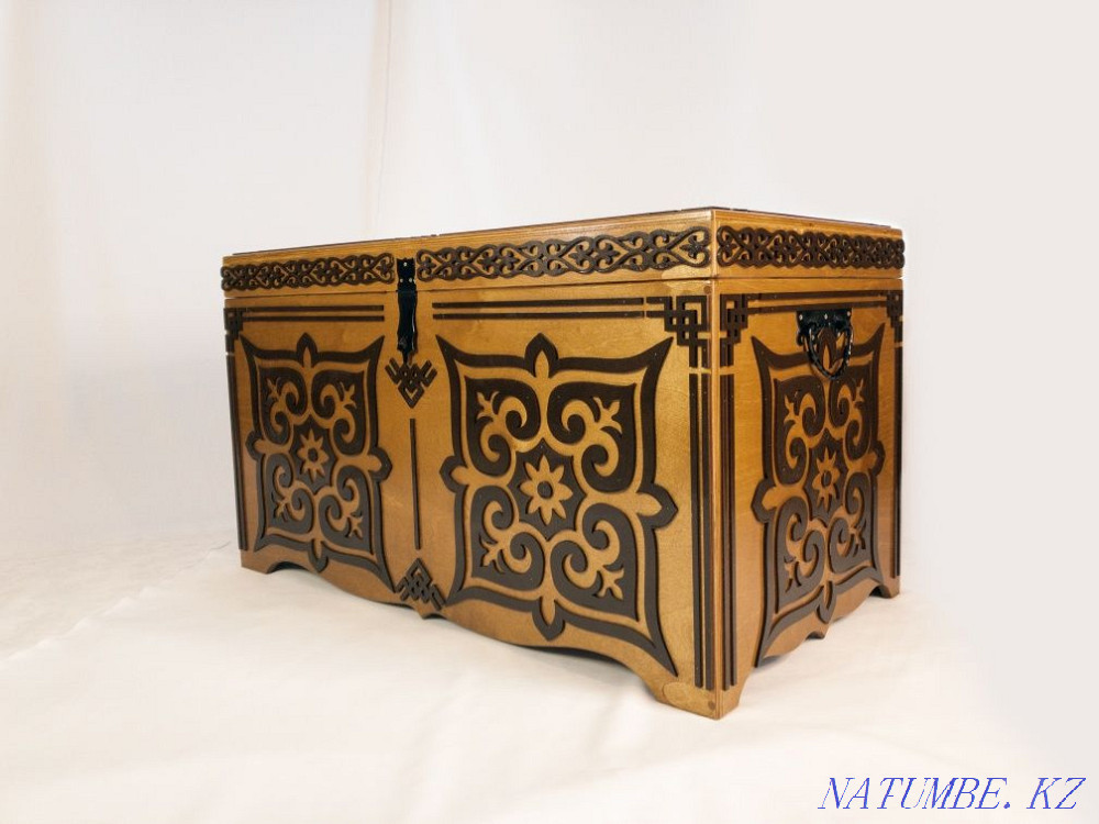 Стол казахский,складной,сундук,бесик, кровати детские, мебель дерево Костанай - изображение 4