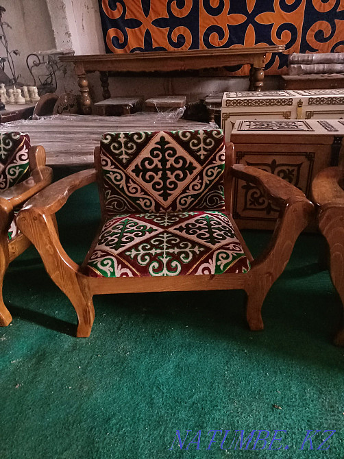 Стол казахский,складной,сундук,бесик, кровати детские, мебель дерево Костанай - изображение 7