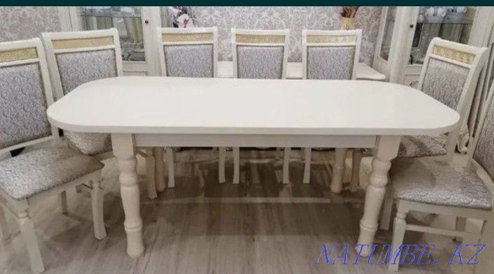 FREE SHIPPING + Installation! Buy Table From Chair Furniture Price Taldykorgan - photo 2