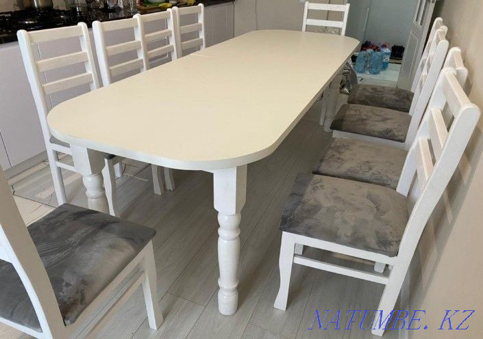 FREE SHIPPING + Installation! Buy Table From Chair Furniture Price Taldykorgan - photo 3