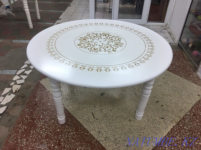 0-0-12 Round tables with height adjustable legs Zhezqazghan - photo 2