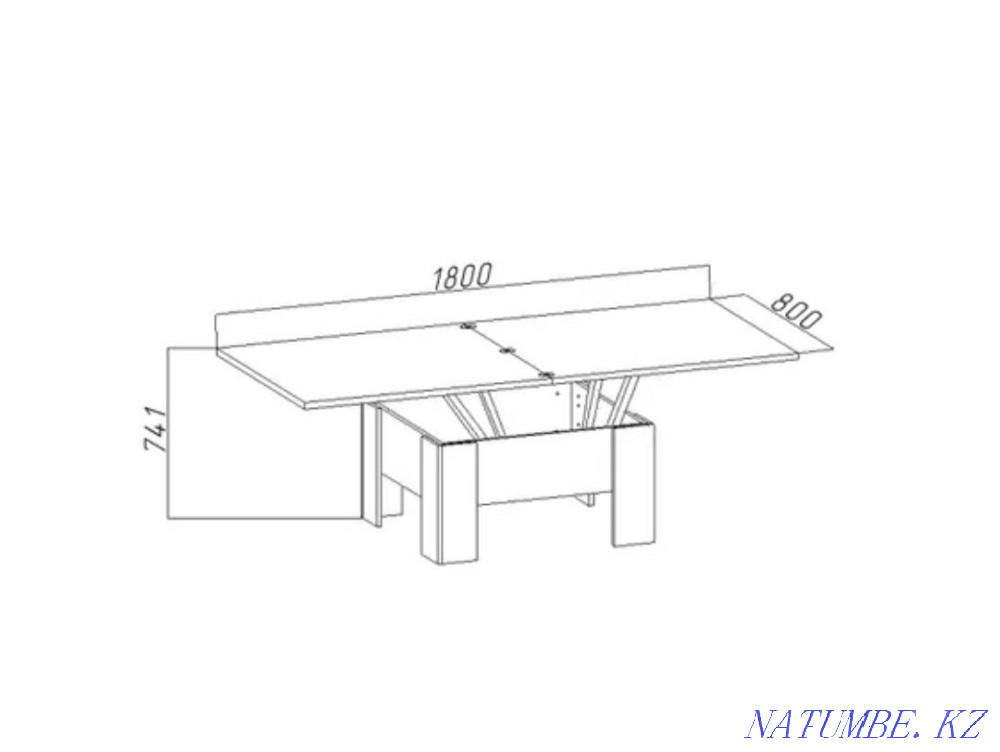 Продам стол трансформер Астана - изображение 5