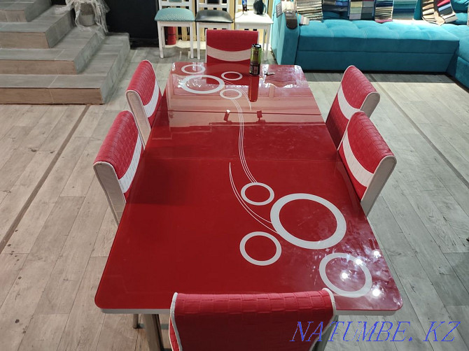 INSTALLATION! CHEAP! Table With Chair Almaty Buy Price Sliding Казцик - photo 2