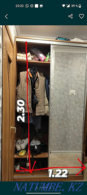 Hallway with a mirror Акбулак - photo 2