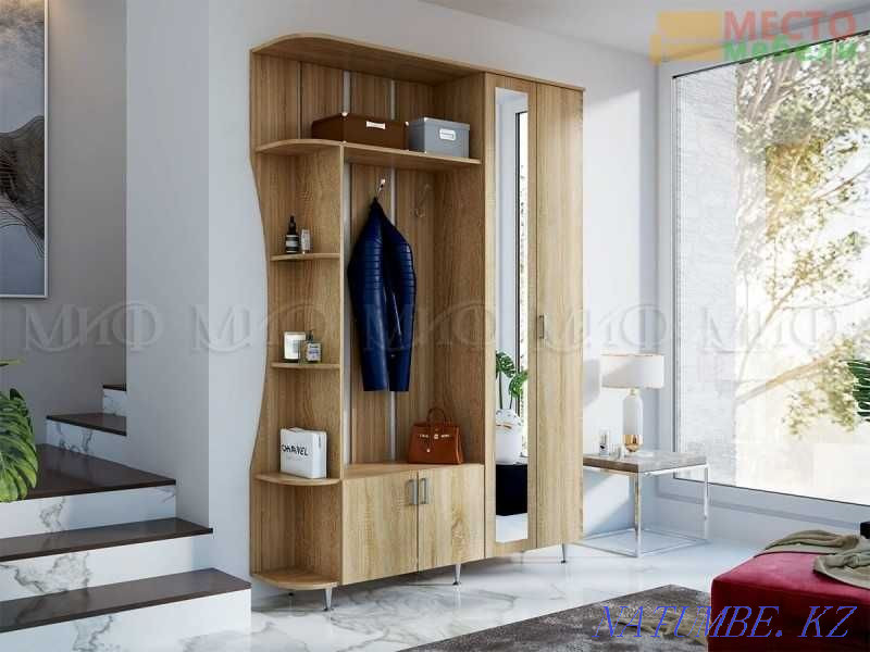 Hallway Lika-1. 1.5m. (Sonoma, Sandal. (Myth. Discounts Almaty - photo 2