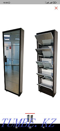 Shoe cabinet with mirror Astana - photo 1