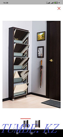 Shoe cabinet with mirror Astana - photo 3