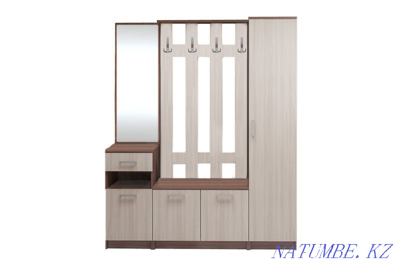Wardrobe hallway 4D, modular system Mashenka No. 1, Shimo light, Stand Kyzylorda - photo 2