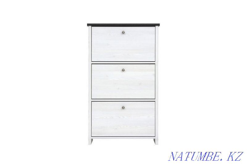 Тумба для обуви 3Д ПОРТО, Джанни Светлый, БРВ Брест Кызылорда - изображение 1