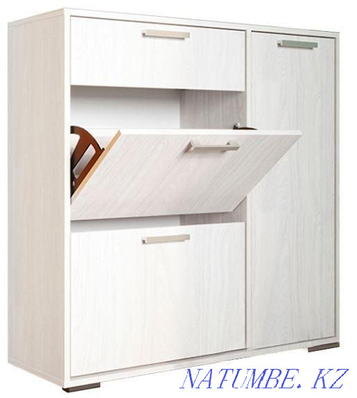 Тумба для обуви 3Д 1Я, модульной системы Дели, Анкор Анкор светлый Кызылорда - изображение 1