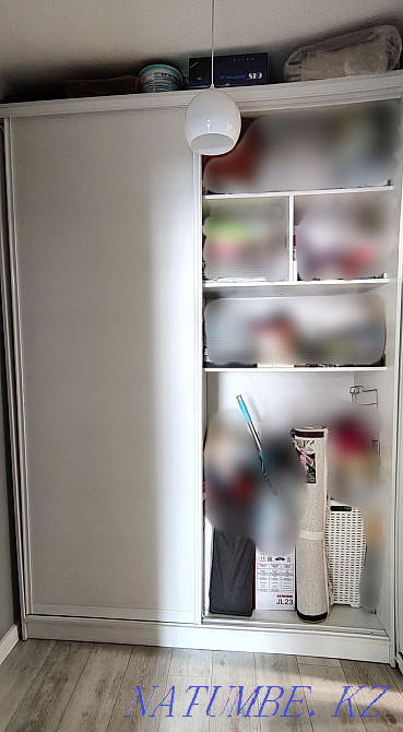 White sliding wardrobe universal Almaty - photo 3