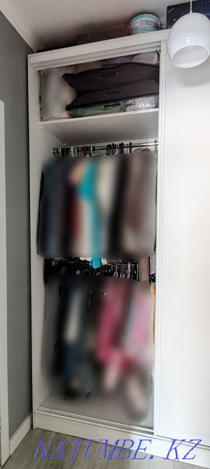 White sliding wardrobe universal Almaty - photo 2
