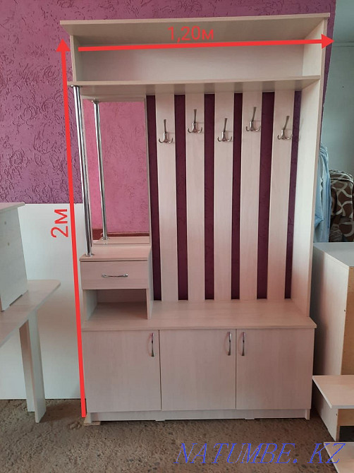 Prihozhka New, laminate, PVC Shymkent - photo 1