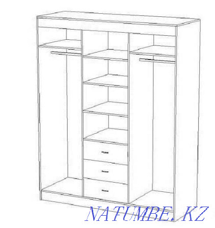 Wardrobe Coupe Maestro Myth Russia!Furniture From Warehouse At The Lowest Prices! Almaty - photo 5