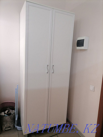 Шкаф плательный белый Павлодар - изображение 1