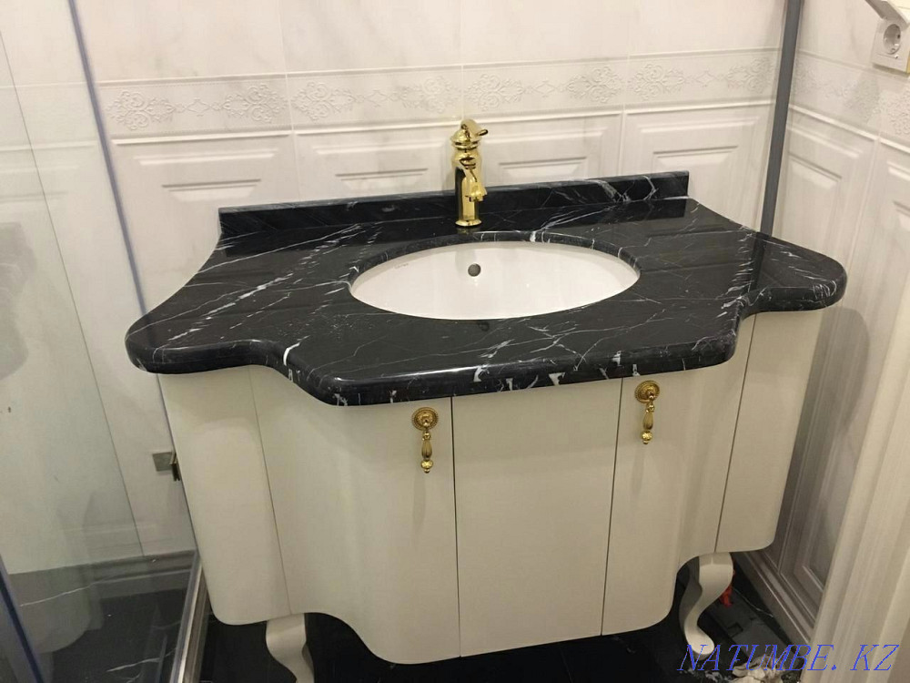 Countertops in the bathroom Almaty - photo 1