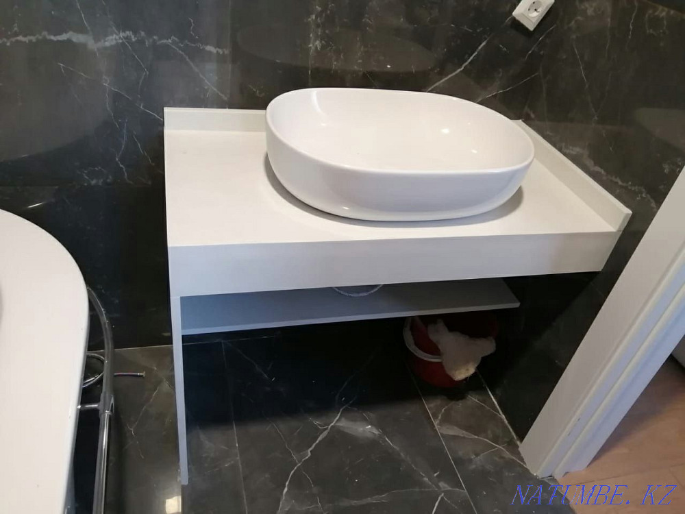 Countertops in the bathroom Almaty - photo 4