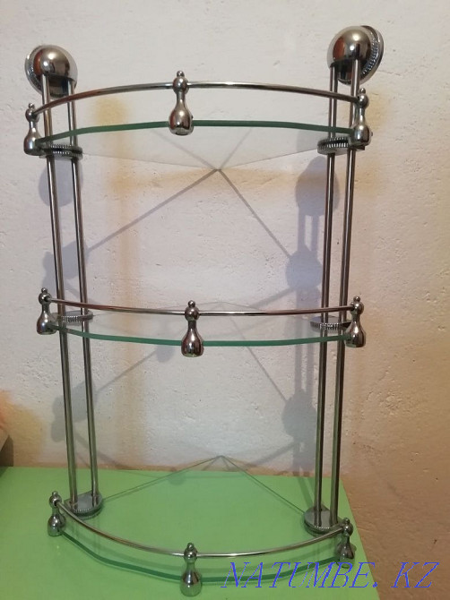 Glass shelf in the bathroom Aqsu - photo 2