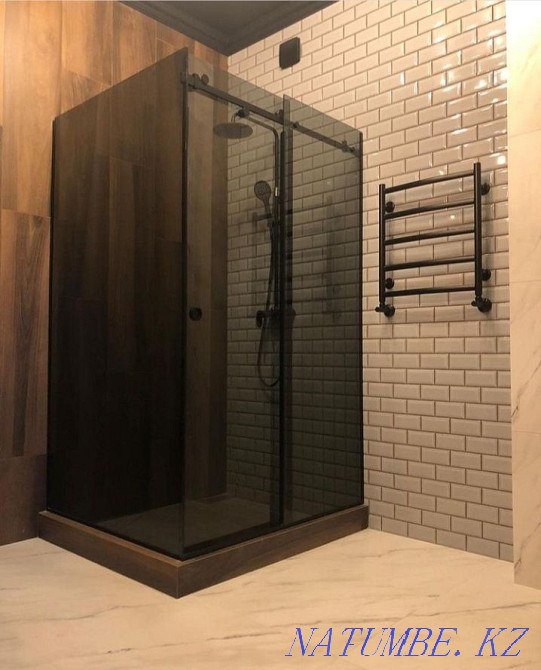 Custom glass shower enclosures Glass shower screens Almaty - photo 8